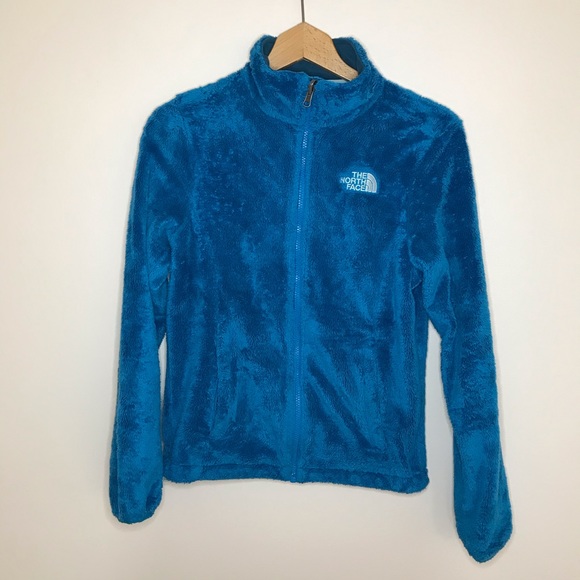 The North Face Jackets & Coats North Face Osito Blue Fuzzy Jacket